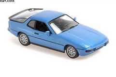 PORSCHE 924 1984 BLUE METALLIC
