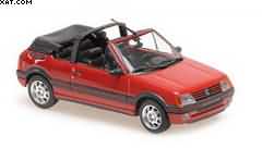 PEUGEOT 205 CTI CABRIOLET 1990 RED