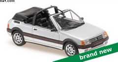 PEUGEOT 205 CTI CABRIOLET 1990 SILVER METALLIC