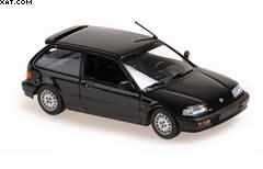 HONDA CIVIC 1990 BLACK