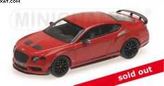 BENTLEY CONTINENTAL GT3 R 2015  SJ JAMES RED CHINA EDITION