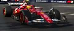 FERRARI SF-25 LEWIS HAMILTON MONACO GP 2025 W/DRIVER FIGURINE