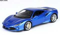 FERRARI F8 TRIBUTO BLUE 89TH SALON INT DE L AUTO GENEVE 2019