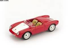 PORSCHE 550A RS SPYDER STRADALE ROSSO / BIANCO 1954