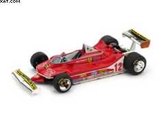 FERRARI 312T4 G.P. FRANCIA 1979 2° G.VILLENEUVE #12