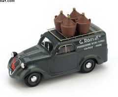 FIAT 500B VAN COMMERCIAL VEHICLE "G.ROSSI E FIGLI PRODUZIONE VINI TIPICI" 1950