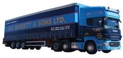 SCANIA SERIE R TOPLINE CURTAINSIDE/MOFFETT KOOI 