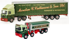 MORETON C CULLIMORE SET: ERF ECS WITH TRAILER + ERF EC 8-WHEEL TIPPER