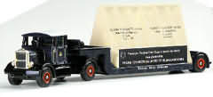 SCAMMELL TRACTOR +ARTIC LOW LOADER & GLASS