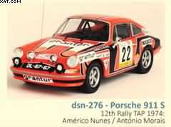 PORSCHE 911 S 12TH RALLY TAP 1974: AMÉRICO NUNES / ANTÓNIO MORAIS