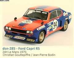 FORD CAPRI RS 24H LE MANS 1975: CHRISTIAN GOUTTEPIFFRE / JEAN-PIERRE BODIN