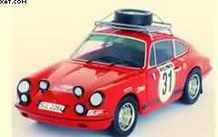 PORSCHE 911 S 2ND MONTE-CARLO RALLY 1969: GÉRARD LARROUSSE / MAURICE GÉLIN
