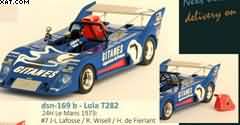 Lola T282 24h Le Mans 1973: #7, Jean-Louis Lafosse / Reine Wisell / Hughes de Fierlant