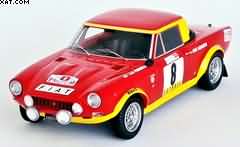 FIAT 124 ABARTH RALLYE 2ND TAP RALLY 1974: #8 ALCIDE PAGANELLI / NINNI RUSSO