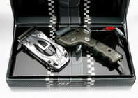 PORSCHE EVO 2 RS CHROMED AND CARBON PROF.FLY RACING SET
