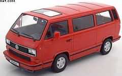 VW BUS T3 RED STAR 1993, RED