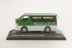 TOYOTA HIACE 2007 LTD ED FOR JAPANESE MARKET GREEN/WHITE