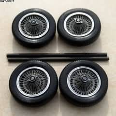 SET DE 4 ROUES BUGATTI 1939