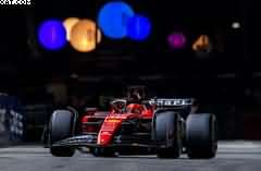 FERRARI SF-23 SCUDERIA FERRARI 4th SINGAPORE GP #16 CHARLES LECLERC