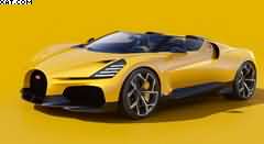 BUGATTI W16 MISTRAL YELLOW