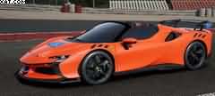 FERRARI SF90 XX SPIDER ROSSO LE MANS MATT