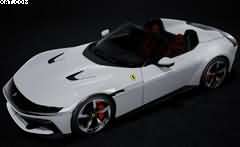 Ferrari 12 Cilindri Spider Bianco Artico Scale 1:43