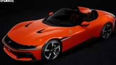 Ferrari 12 Cilindri Spider Blu Pozzi Scale 1:43