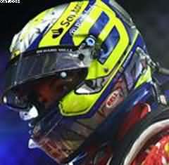 HELMET 1:5 SCUDERIA FERRARI HPSAUDI ARABIA GP 2024 BEARMAN
