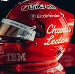 CHARLES LECLERC SCUDERIA FERRARI HP MONZA GP 2025 1/5