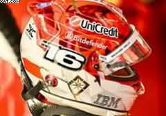 HELMET CHARLES LECLERC SCUDERIA FERRARI HP LAS VEGAS GP 2025 1/5