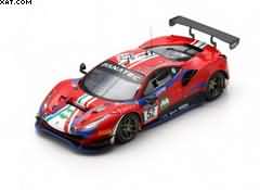 FERRARI 488 GT3 N52 AF CORSE WINNER PRO-AM CUP CLASS 24H SPA 2022 CONSTANTINI-MACHIELS-BERTOLINI-ROV