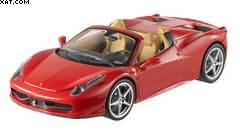 FERRARI 458 SPIDER RED TOOL MOD ELITE FERRARI GT
