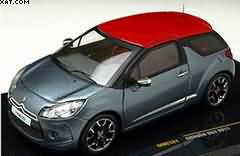 CITROEN DS3 METALLIC GREY / RED 2011