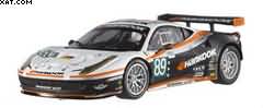 FERRARI 458 ITALIA GT2 LE MANS 2011 FARNBACHER RACING ELITE WHITE/ BLACK