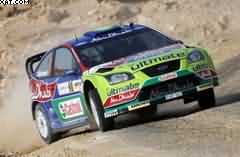 FORD FOCUS RS 07 WRC #3 M. HIRVONEN J. LEHTINEN WINNER RALLY JORDAN 2008