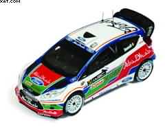 FORD FIESTA WRC #3 MARCO SIMONCELLI UK TEST KIRKBRIDE AIRFIELD 2011