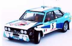 FIAT 131 ABARTH 1ST RALLY OF PORTUGAL 1980 WALTER ROHRL CHRISTIAN GEISTDORFER