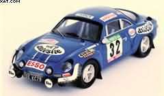 ALPINE-RENAULT A110 RALLY OF PORTUGAL 1975:  PHILIPPE WAMBERGUE / IVAN BRETON