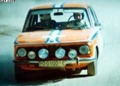BMW 2002 RALLY OF PORTUGAL 1975, B.FERNANDEZ / A. DOURAL