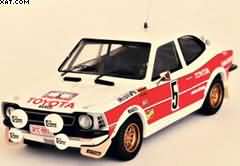 TOYOTA COROLLA LEVIN 1ST BALTIC RALLY 1977: ACHIM WARMBOLD / JEAN TODT