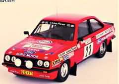 FORD ESCORT MK2 RS2000 21ST MONTE-CARLO RALLY 1979: ALAIN BEAUCHEF / JEAN-RENÉ DUBOIS