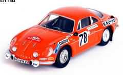 ALPINE-RENAULT A110 MONTE-CARLO RALLY 1975: FRIEDRICH VON DER LEYEN / PETER DIEKMANN