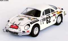 ALPINE-RENAULT A110 MONTE-CARLO RALLY 1973: THIERRY SABINE / PIERRE TERRY