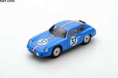 PORSCHE 356B CARRERA ABARTH GTL N°37 24H LE MANS 1961 R. BUCHET P. MONNERET