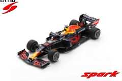 RED BULL RACING RB16B N°33 HONDA RED BULL RACING WINNER GP MONACO 2021 MAX VERSTAPPEN W/ N°1 BOARD