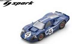 FORD GT40 MK IV N°4 24H LE MANS 1967 
L. RUBY D. HULME