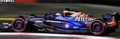 WILLIAMS F1 FW45 N°23 WILLIAMS RACING 
GP LAS VEGAS 2023 ALEX ALBON