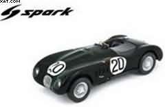 JAGUAR XK 120 C NO.20 WINNER LE MANS 24H 1951 P. WALKER P. WHITEHEAD