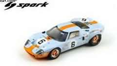 FORD GT40  #6 WINNER LE MANS 1969 J.ICKX/J.OLIVER REPRODUCTION