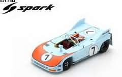 PORSCHE 908/03 N°7 2ÈME 1000KM MONZA 1972 
R. JÖST G. SCHÜLER